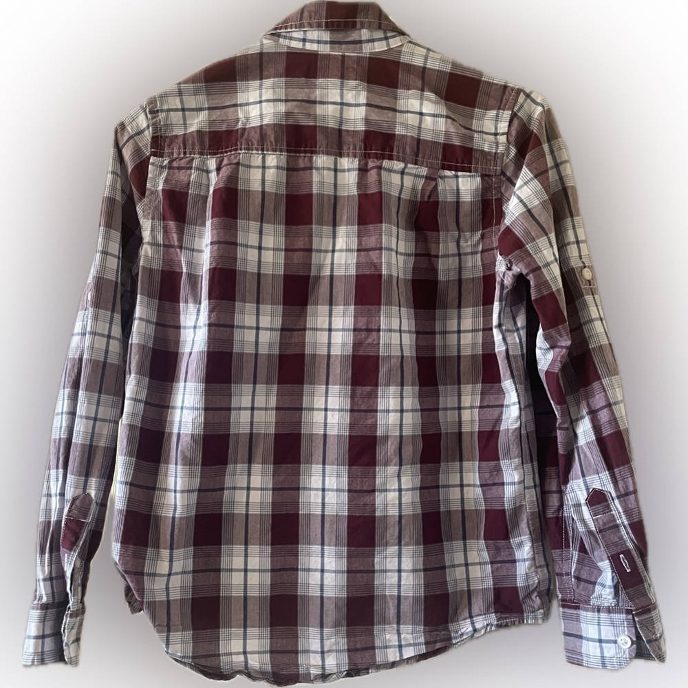 Worn once! Children’s Place Boys long sleeve button up shirt. - Picture 2 of 4